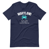 Maryland Blue Crabs Old Bay And Duckpin Bowling Shirt