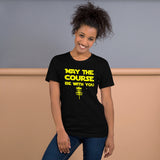 May The Course Be With You Disc Golf Shirt