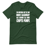 Mom's Basement Crypto Pumps Shirt