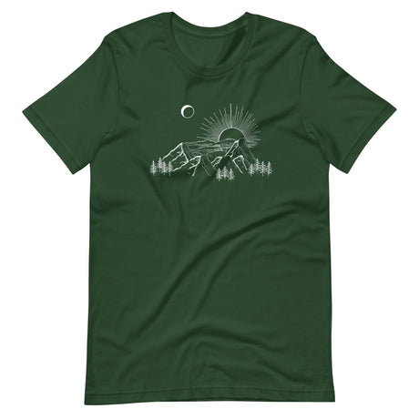 Mountain Sunset Hiking Shirt