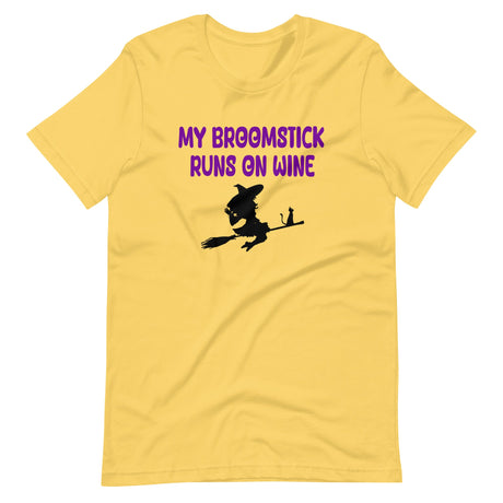 My Broomstick Runs On Wine Shirt