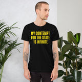 My Contempt For The State Is Infinite Shirt