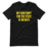 My Contempt For The State Is Infinite Shirt