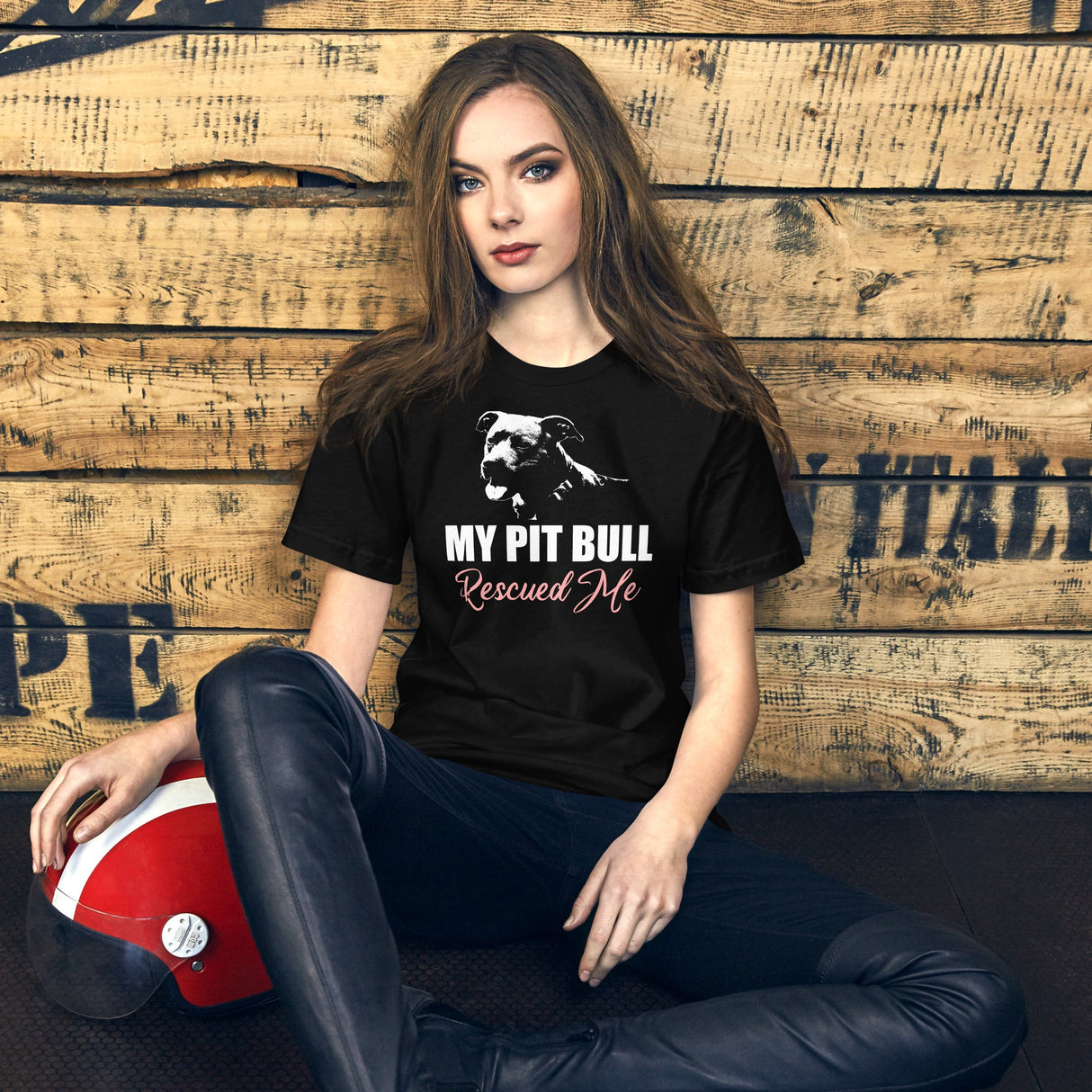 My Pit Bull Rescued Me Shirt