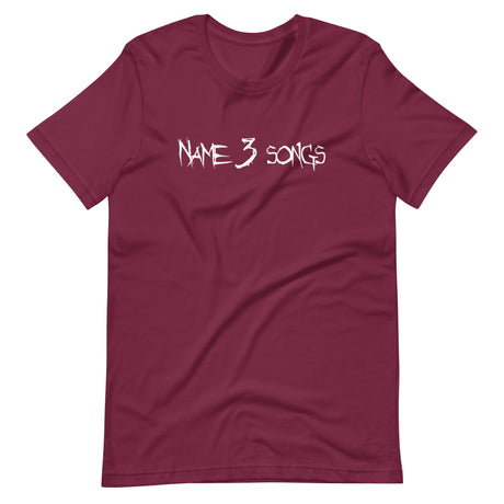 Name 3 Songs Shirt