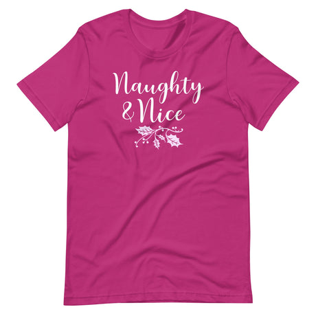 Naughty and Nice Christmas Shirt