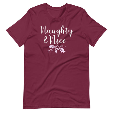 Naughty and Nice Christmas Shirt