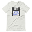 Never Forget Floppy Disk Shirt