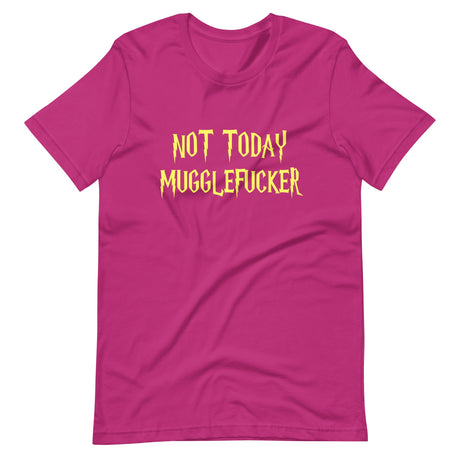 Not Today Mugglefucker Shirt