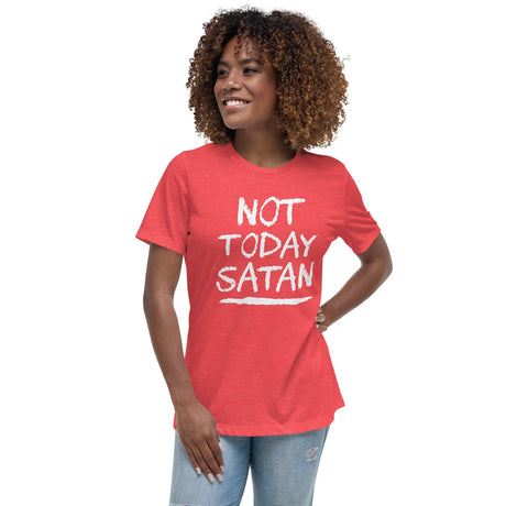 Not Today Satan Women's Shirt