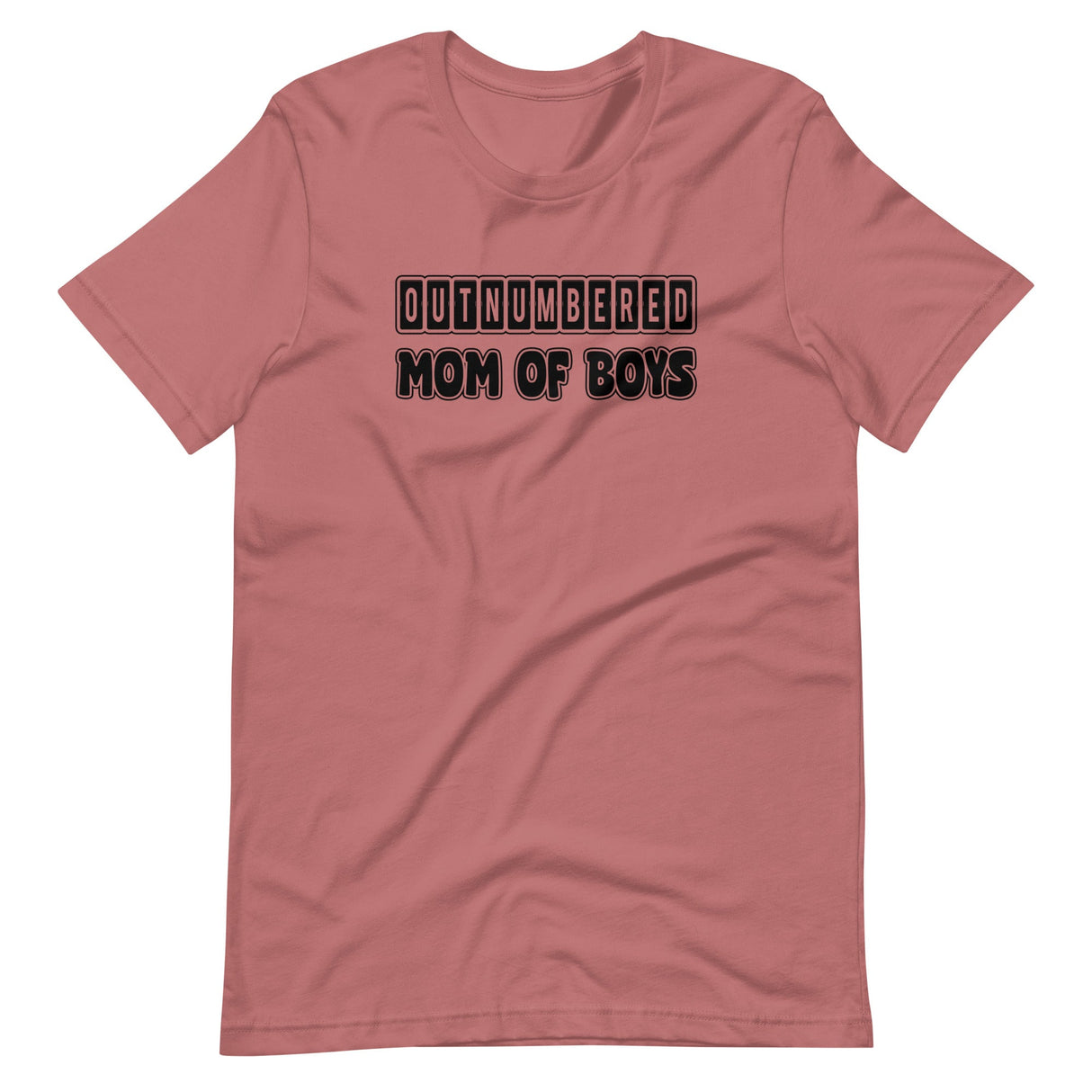 Outnumbered Mom of Boys Shirt