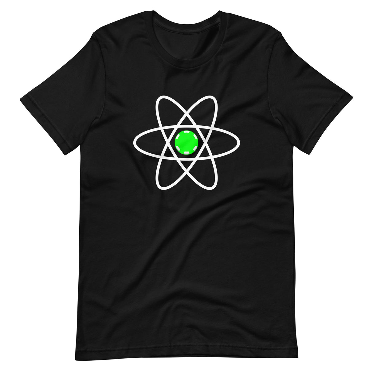 Physics Poker Chip Atom Shirt