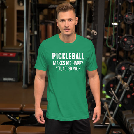 Pickleball Makes Me Happy Shirt