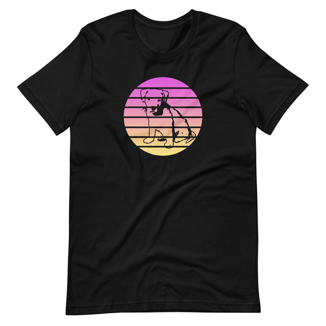 Pit Bull Gradient Circle Shirt