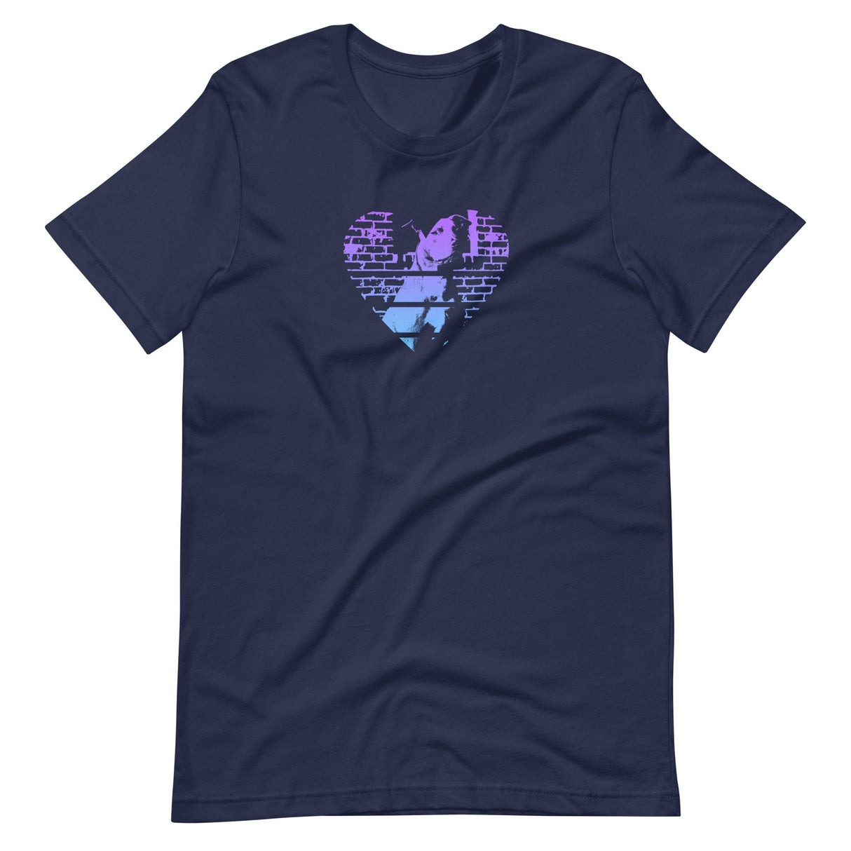 Pit Bull Heart Silhouette Shirt