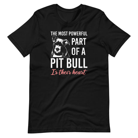 Pit Bull Powerful Heart Shirt