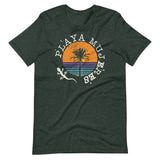 Playa Mujeres Distressed Palm Tree Shirt