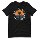 Playa Mujeres Distressed Palm Tree Shirt