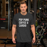 Pop Punk Coffee and Cardio Gym Shirt