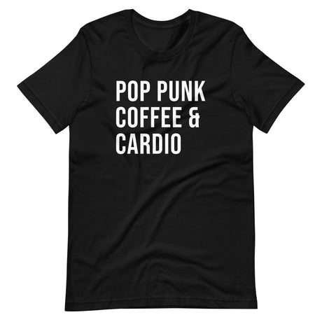 Pop Punk Coffee and Cardio Gym Shirt