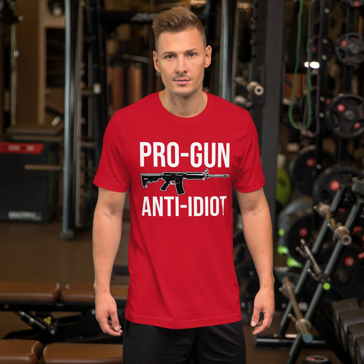 Pro - Gun Anti - Idiot Shirt