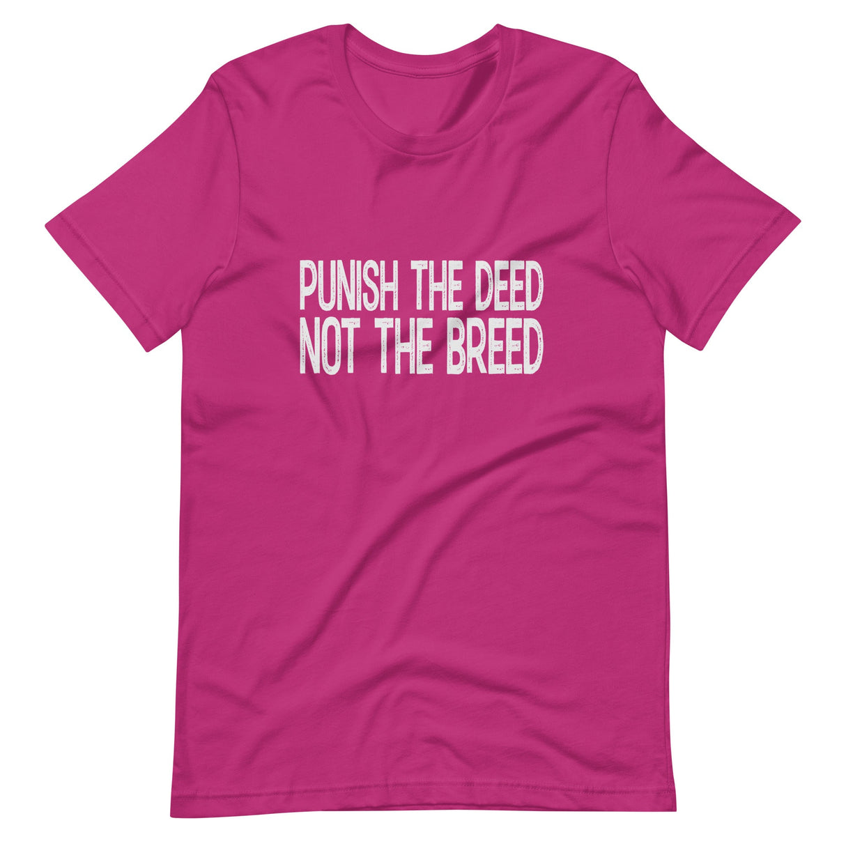 Punish The Deed Not The Breed Shirt