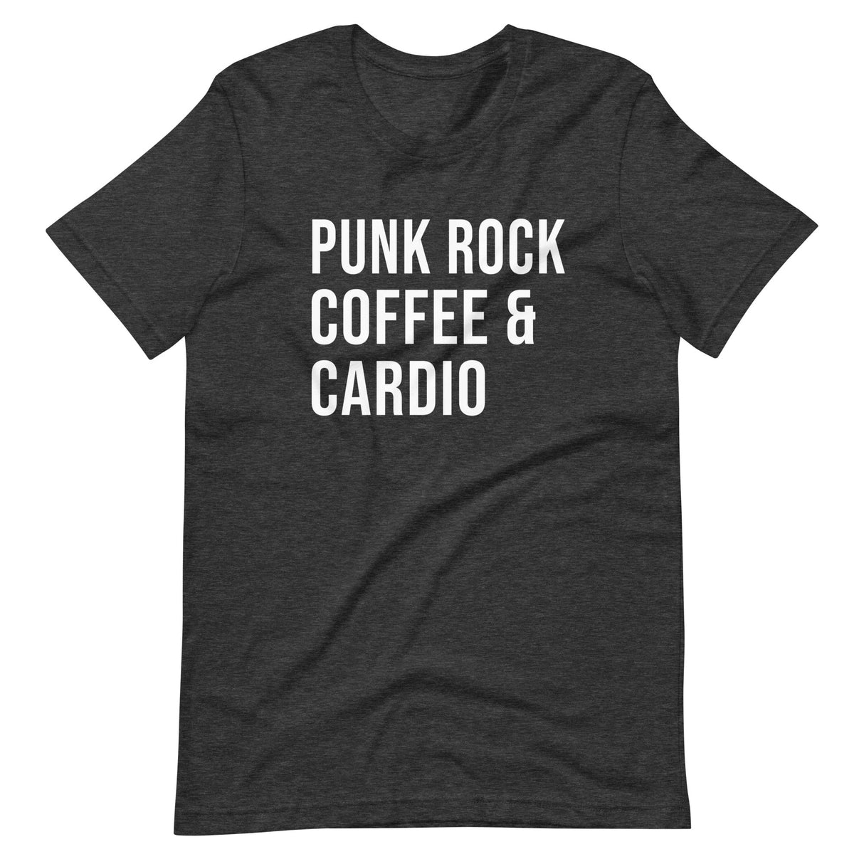 Punk Rock Coffee and Cardio Gym Shirt