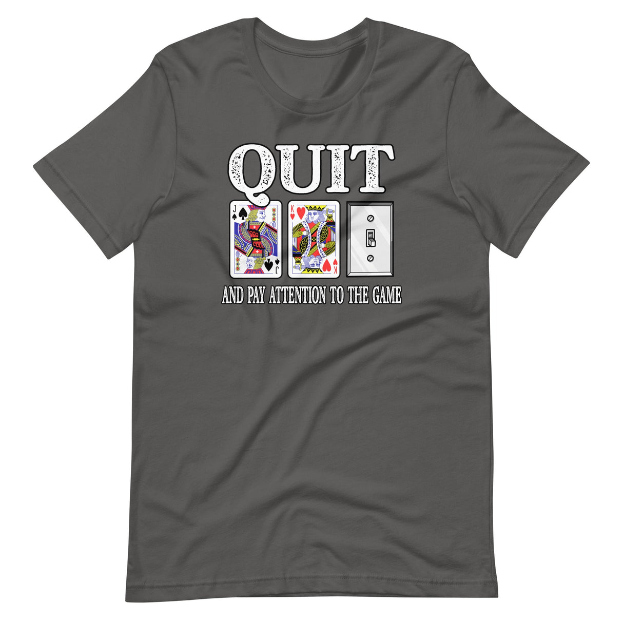 Quit Jack King Off Poker Shirt