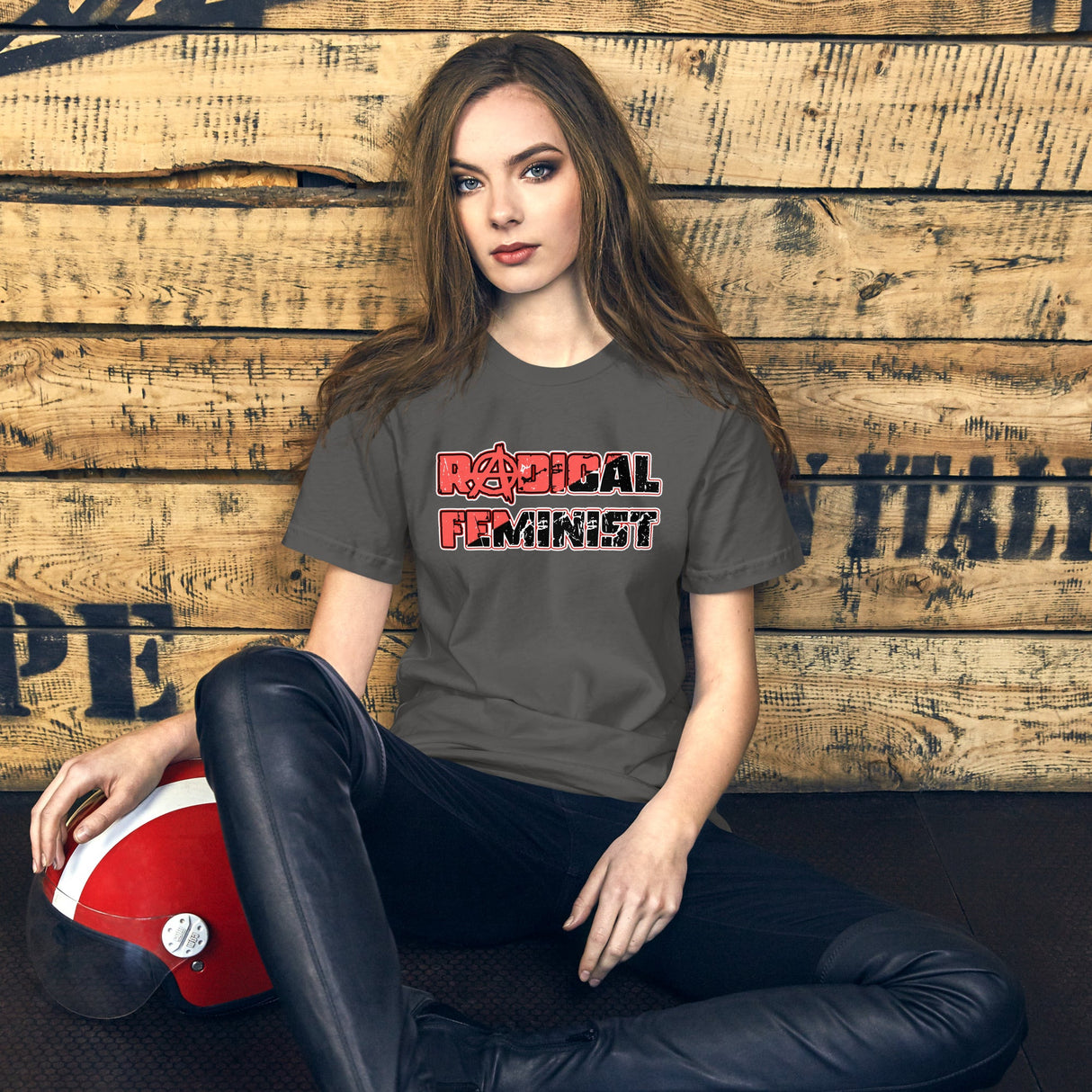 Radical Feminist Anarcho - Syndicalism Shirt