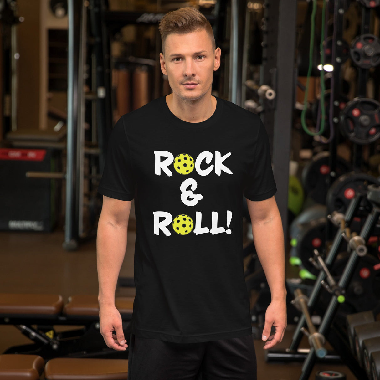 Rock And Roll Pickleball Shirt