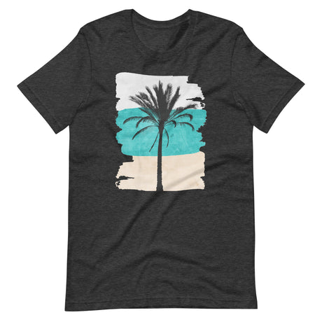 Sand Ocean Sky Single Palm Tree Shirt