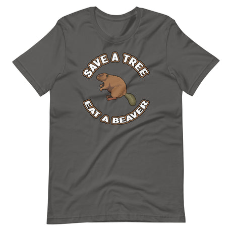 Save a Tree Eat a Beaver Shirt