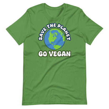 Save The Planet Go Vegan Shirt