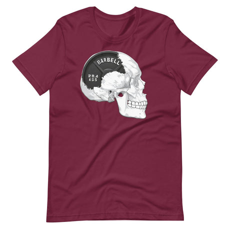 Skull Weight Dumbbell Brain Gym Shirt