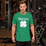 Slainte With Shamrock Shirt