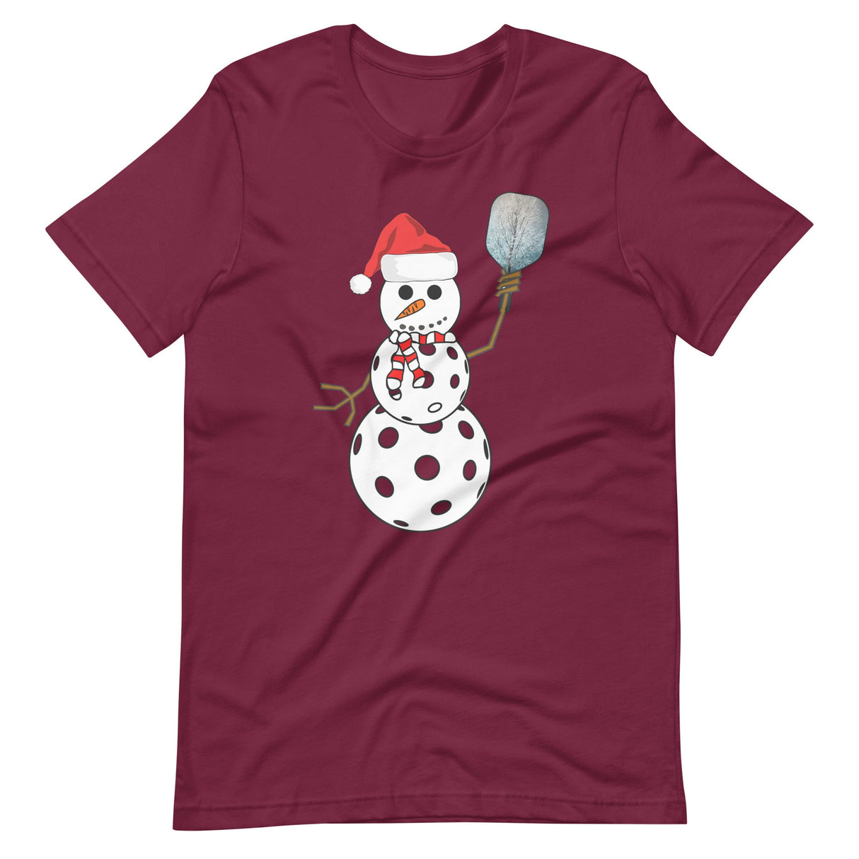 Snowman Pickleball Shirt