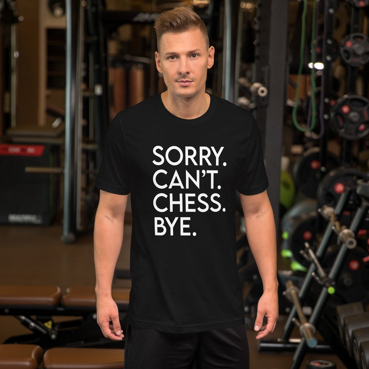 Sorry Can't Chess Bye Shirt