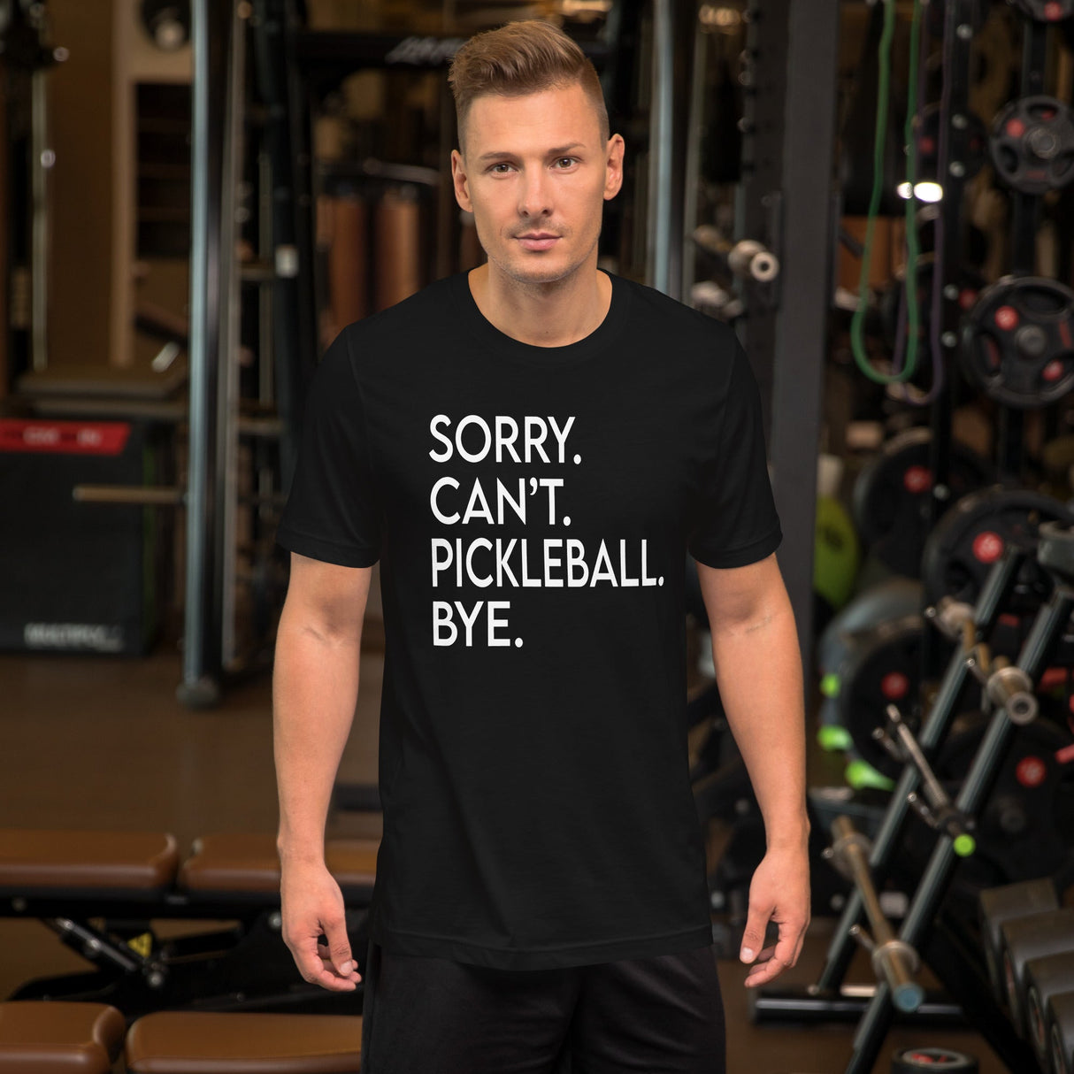 Sorry Can't Pickleball Bye Shirt