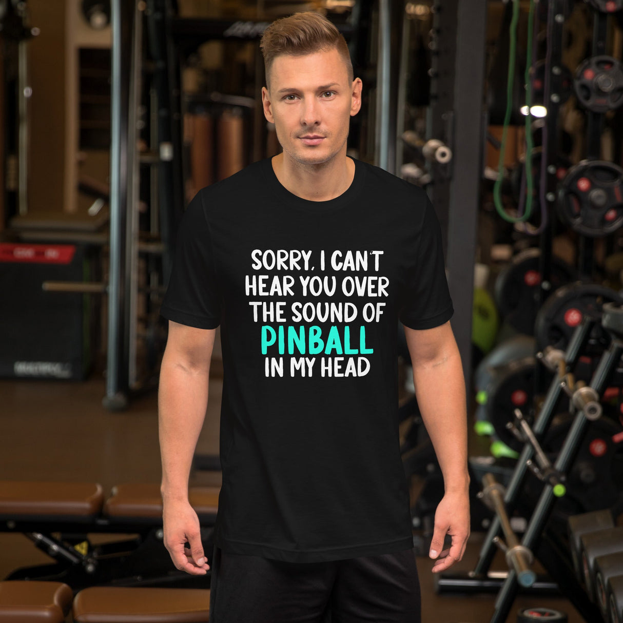 Sorry I Can't Hear You Pinball Shirt