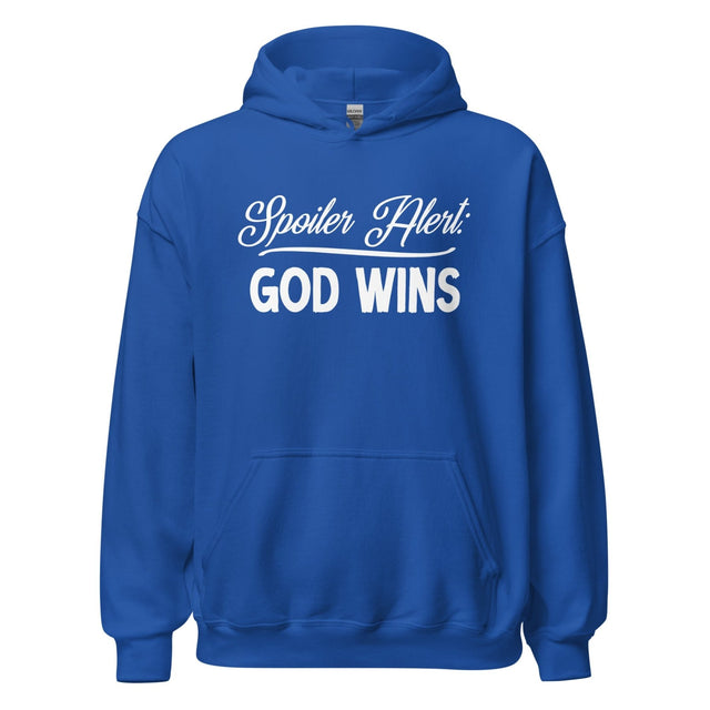 Spoiler Alert God Wins Hoodie