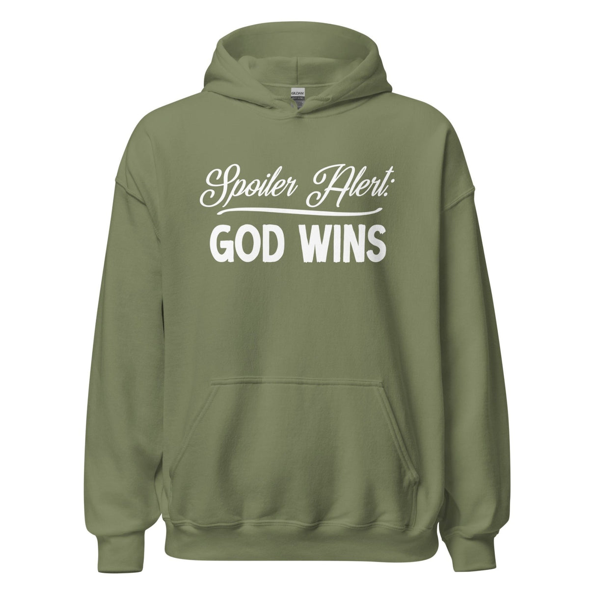 Spoiler Alert God Wins Hoodie