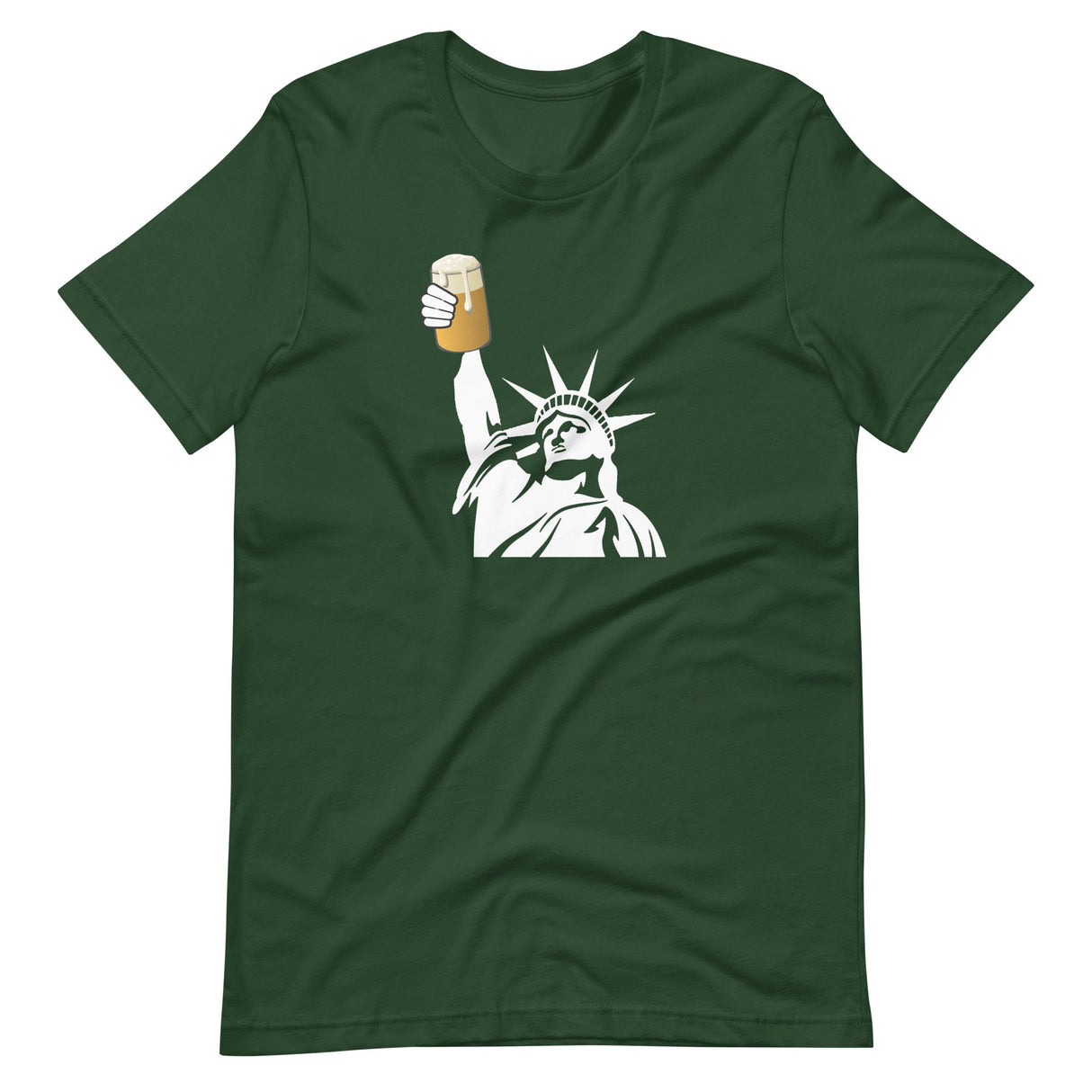 Statue of Liberty Beer Cheers Shirt