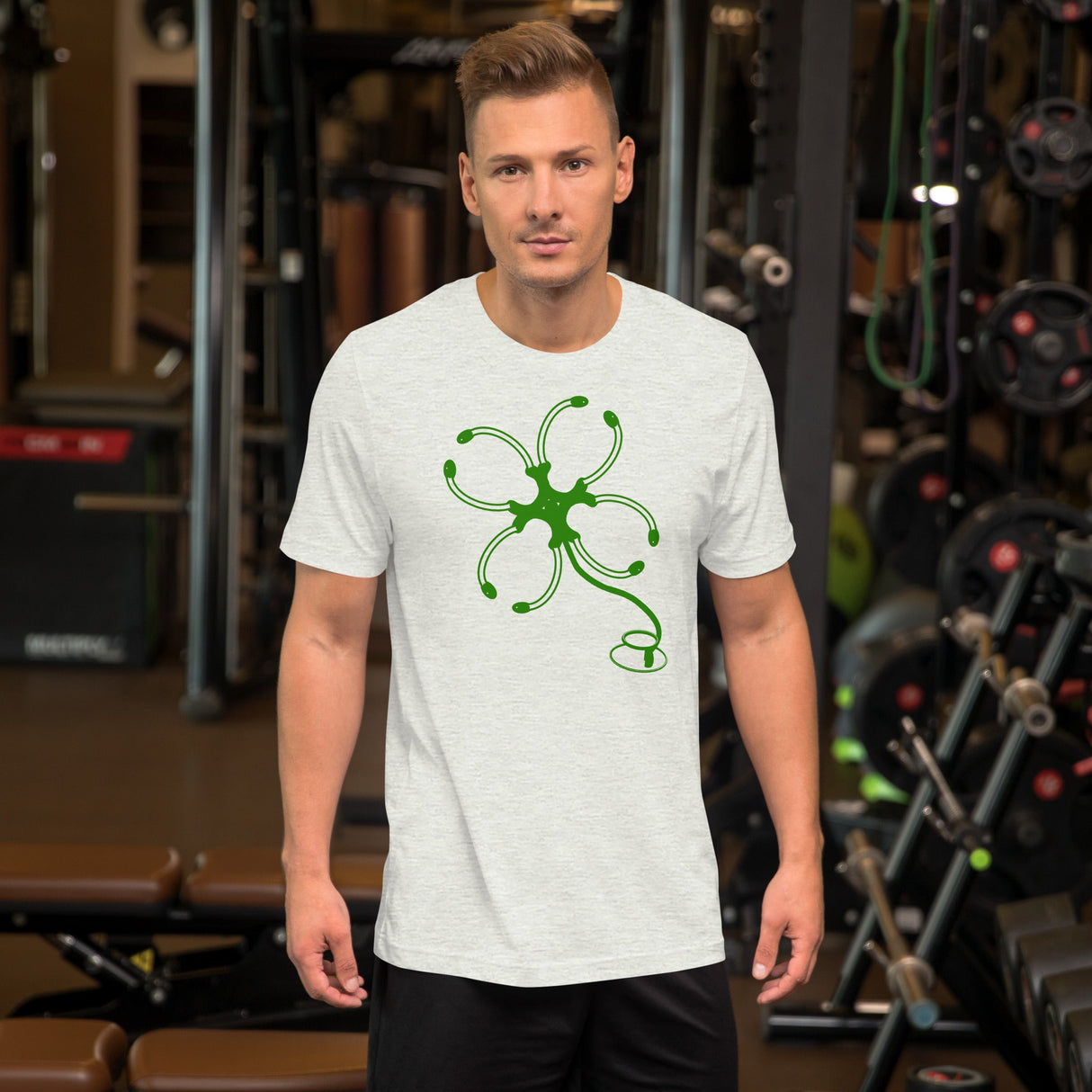 Stethoscope Four Leaf Clover Shirt