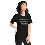 Stop Misquoting Philosophers Douchebag Aristotle Shirt