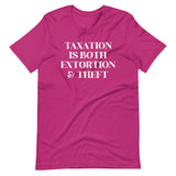 Taxation is Both Extortion And Theft Shirt