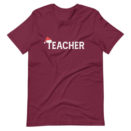 Teacher Santa Hat Shirt