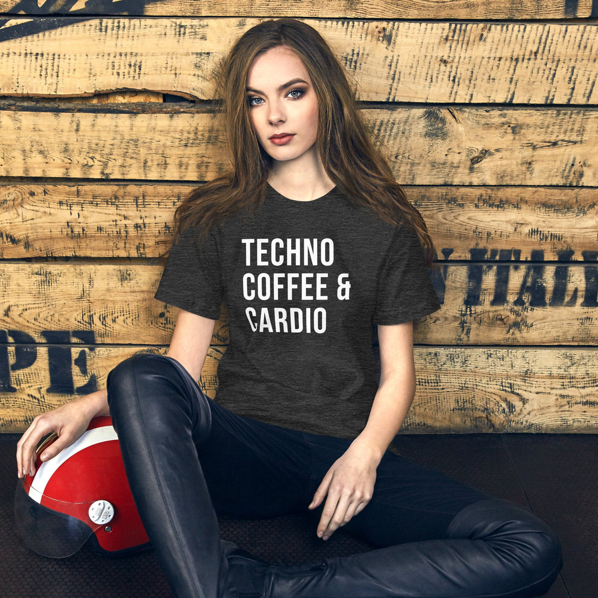 Techno Coffee and Cardio Gym Shirt