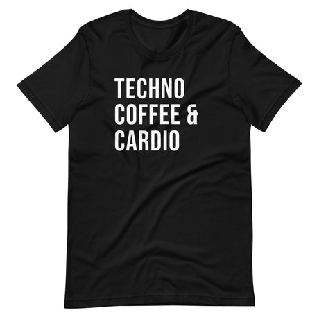 Techno Coffee and Cardio Gym Shirt