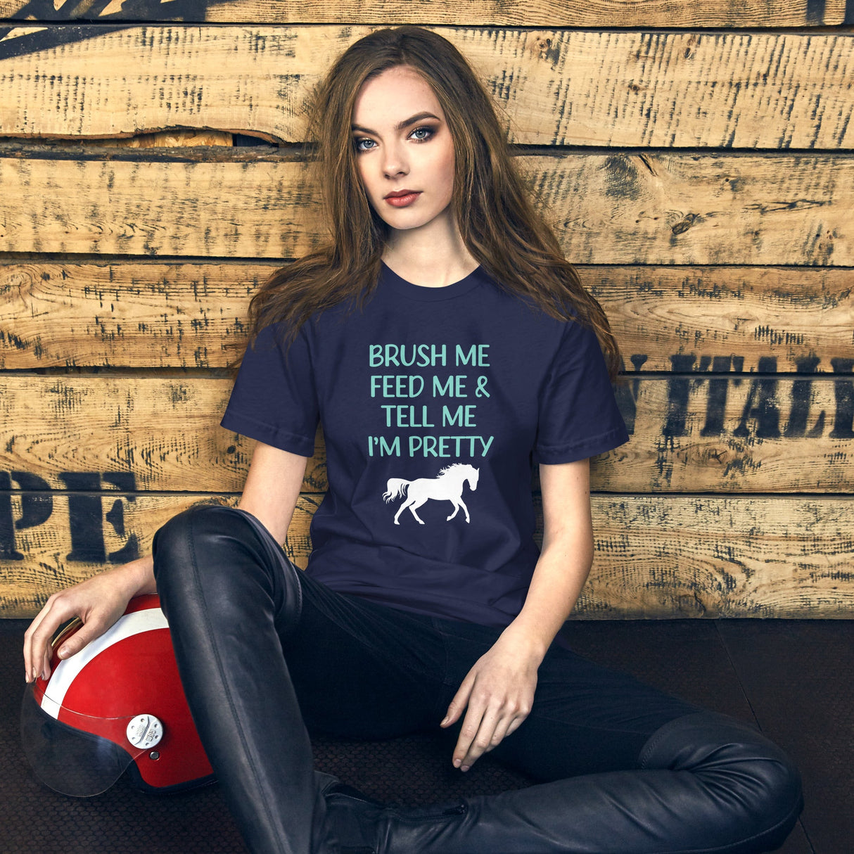 Tell Me I'm Pretty Horse Shirt