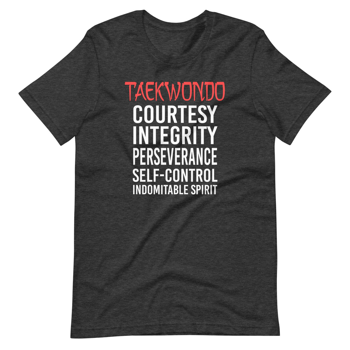 The 5 Tenets of Taekwondo Shirt